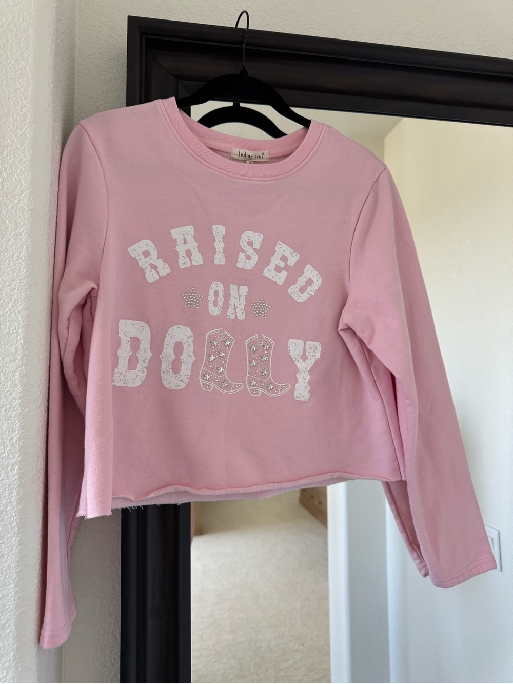 Indigo Soul Raised on Dolly Sweatshirt